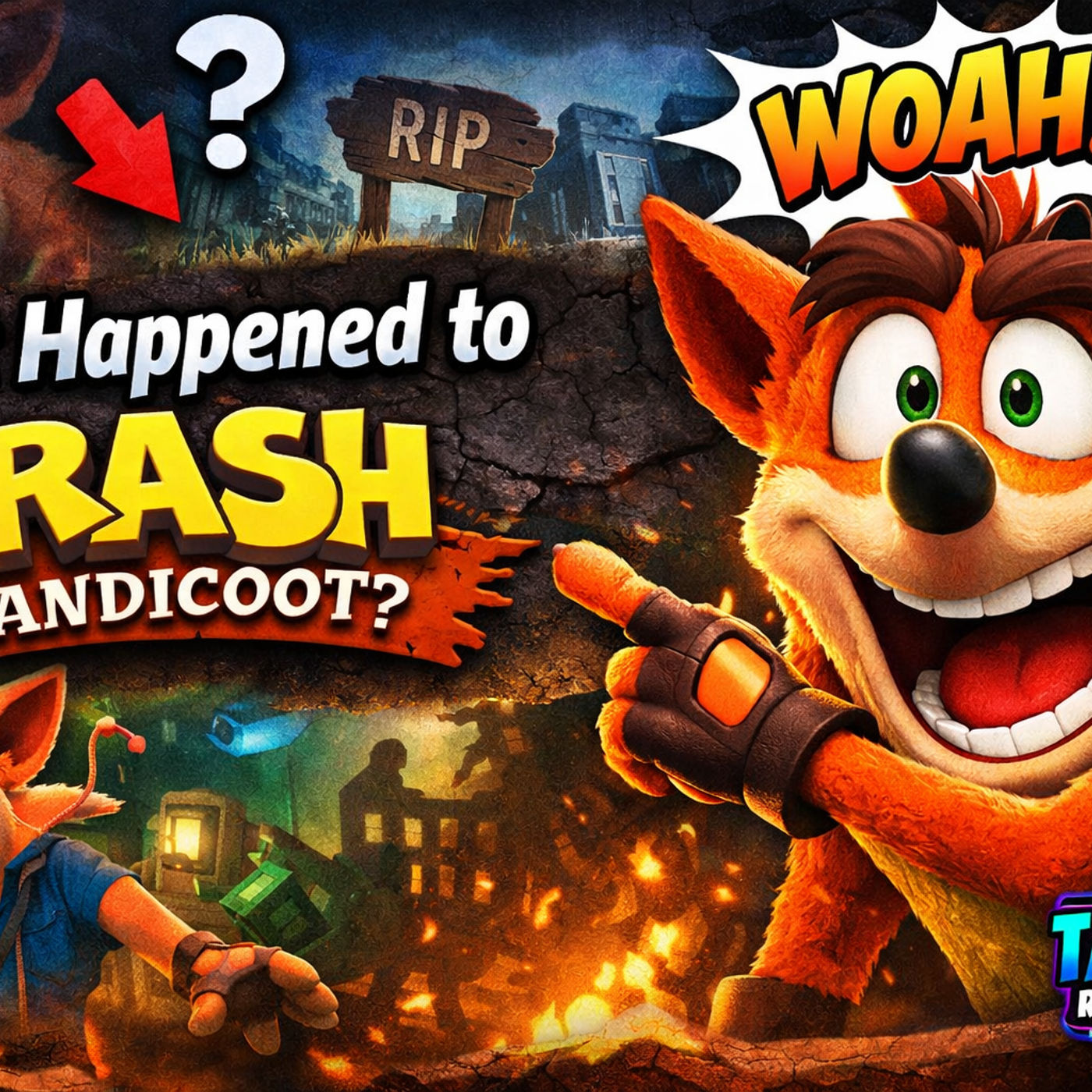 What happened to Crash Bandicoot? episode artwork